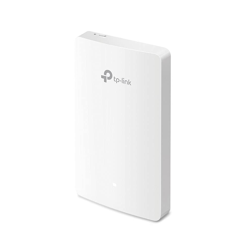 TP-Link EAP615-Wall WiFi 6 Access Point, AX1800 Dual Band Gigabit Wireless Access Points, Omada Mesh, Support PoE+ 802.3af/at, Seamless Roaming, Easily Mount to Wall or Ceiling, Cloud Management AX1800 Wifi6 4 Gigabit Ports