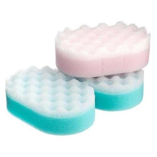 Bath Sponge 3pk - Sponges Bath for Exfoliating Body Scrub, Shower Sponge Cleaning Exfoliating Sponge, Shower Use Bath Sponges for Adults