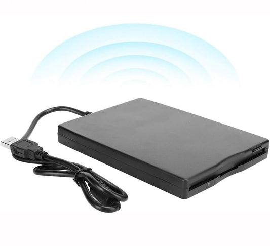 3.5" USB External Floppy Disk Drive Portable, Floppy Drive Card Reader Computer Accessory External Removable for Windows 98SE / 7/8 / ME / 2000 / XP VISTA, PC, OS8.6 or Above