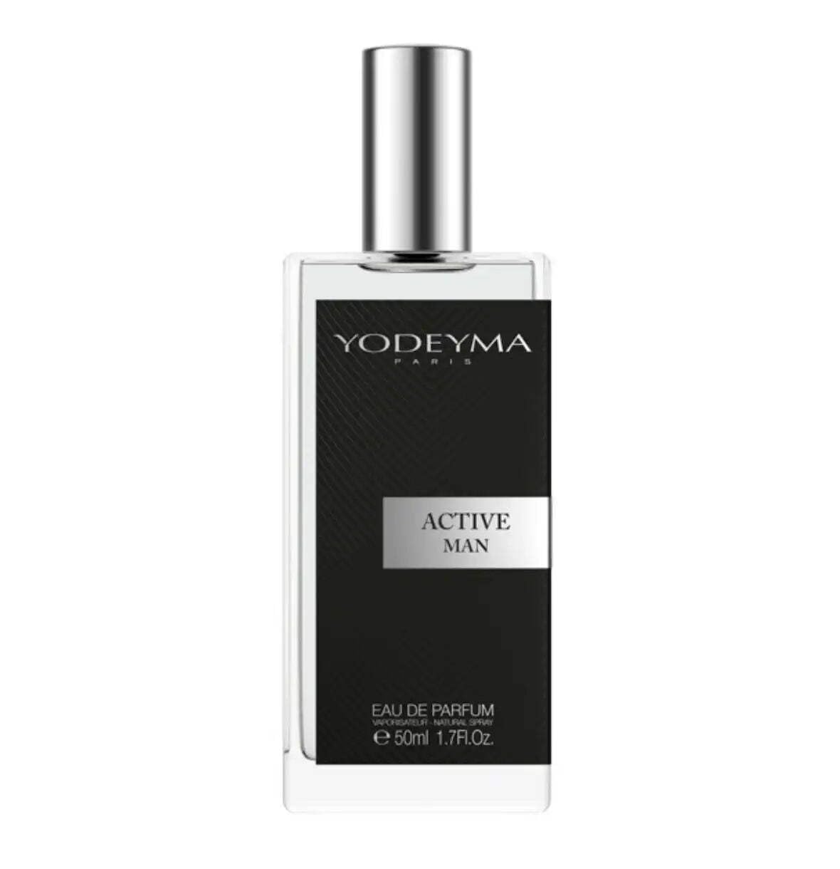 Yodeyma Active Man - Eau De Parfum 50ml - EDP - Long Lasting Fragrance for Men