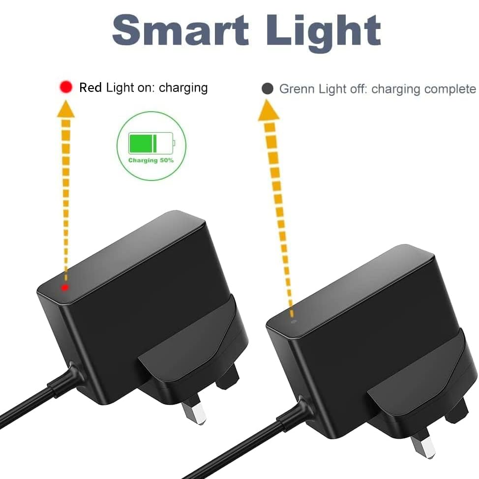 4.3V for Philips One Blade Charger A00390 Cable UK Plug, Replacement Philips Oneblade Trimmer Shaver QP2520, QP2620, MG3740, MG5730, MG5720, MG3720, MG3722, MG3730, BT3206, BT3208