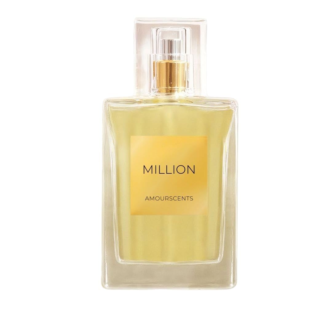 Amour Scents Million - Inspired Alternative Perfume for Men, Extrait De Parfum - Luxurious and Long-Lasting Fragrance - Captivating Scent for Him - Ideal for Everyday Wear (50ml) 50 ml (Pack of 1)