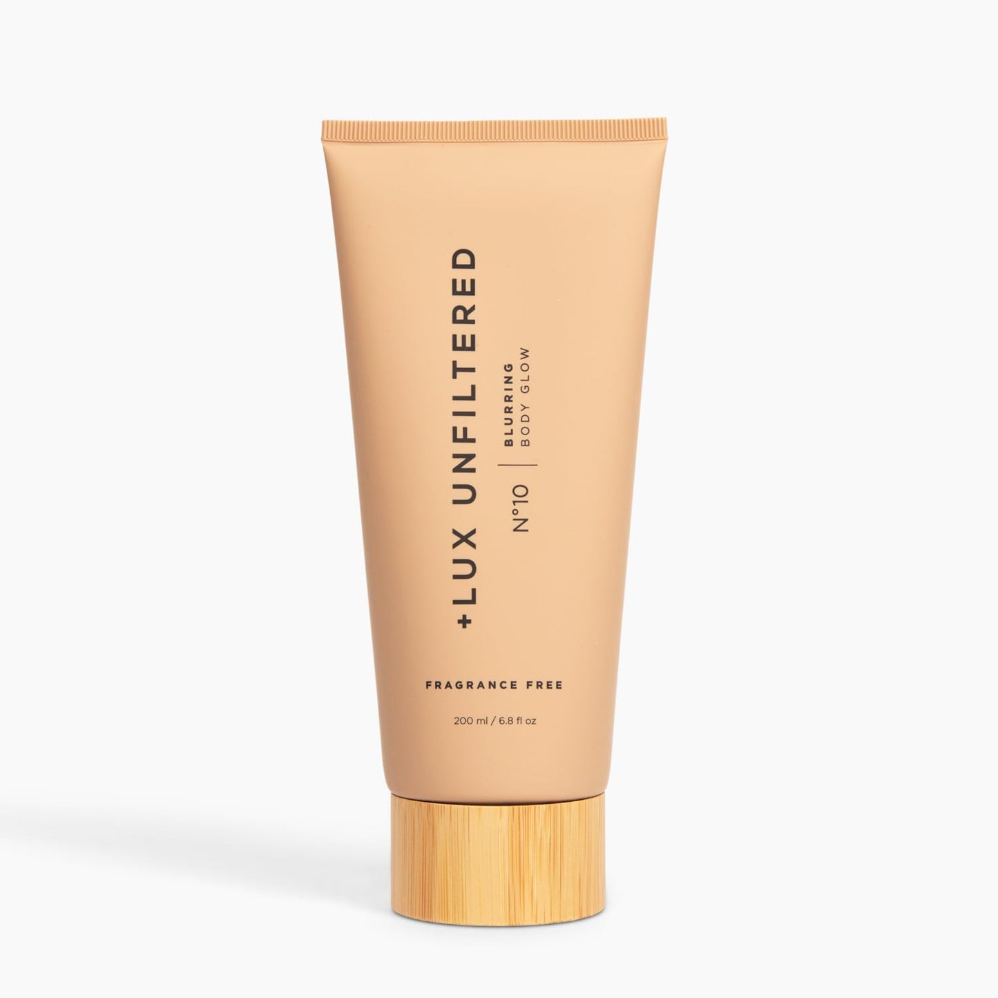 + Lux Unfiltered N°10 Blurring Body Glow in Fragrance Free, Vegan Instant Body Shimmer that Blurs Imperfection, Hydrating Lotion Loaded with Antioxidants, Rich in Shea Butter, Squalane & Vitamin C