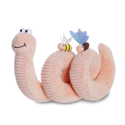 AURORA, 61431, Superworm, Soft Toy, Peach Single