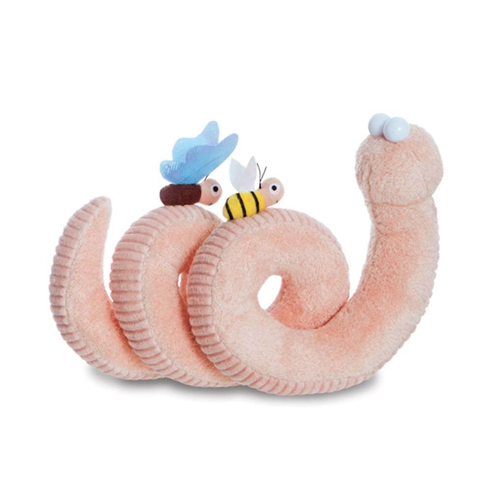 AURORA, 61431, Superworm, Soft Toy, Peach Single