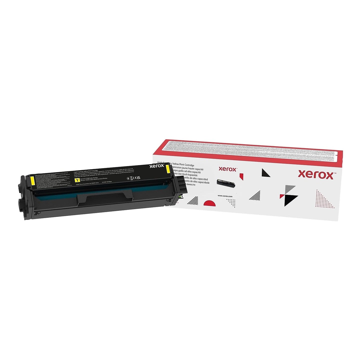 Xerox Genuine C230 / C235 Yellow High Capacity Toner Cartridge (2,500 Pages) - 006R04394