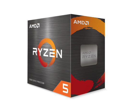 AMD Ryzen 5 5500 Processor (6 cores/12 threads, 65W DTP, AM4 socket, 19 MB cache, up to 4.2 GHz max boost, wraith stealth cooler)