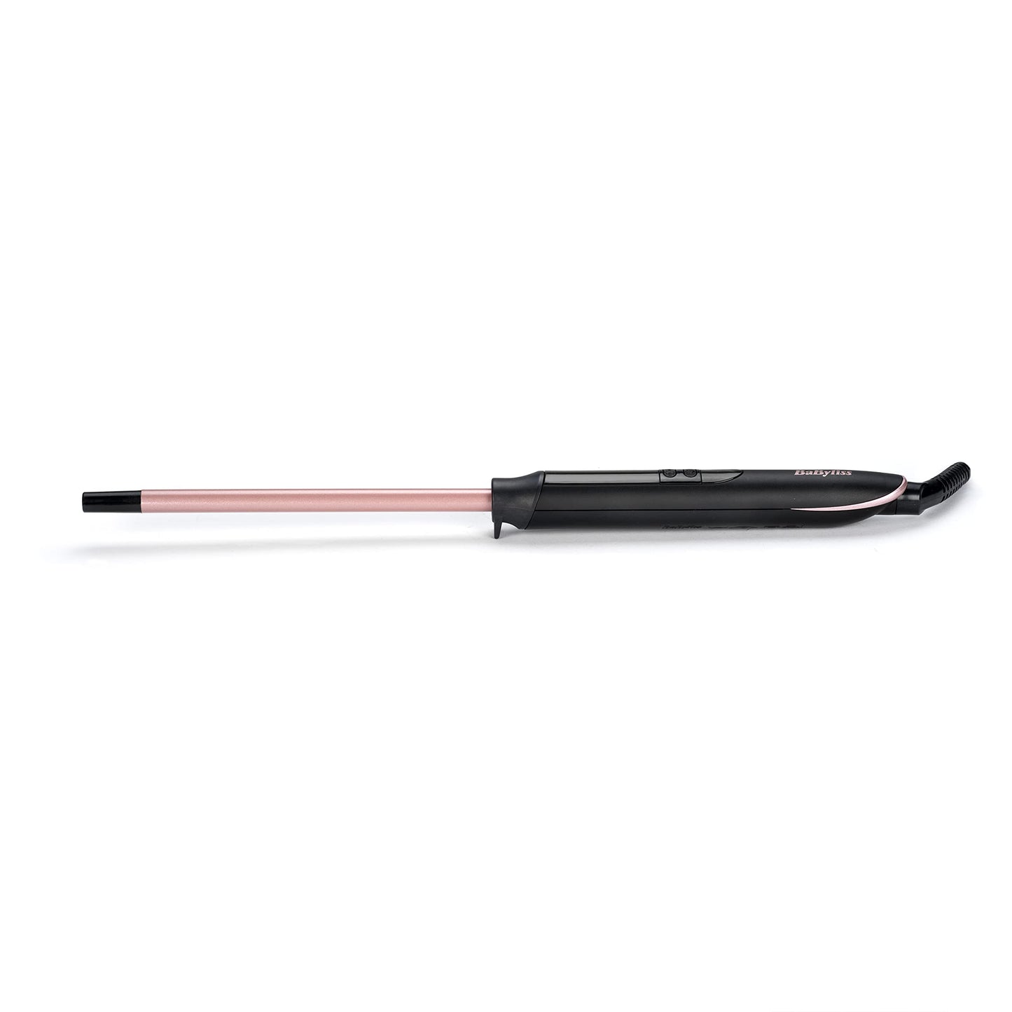 BaByliss Rose Quartz Tight Curls Wand, Black, 2249U