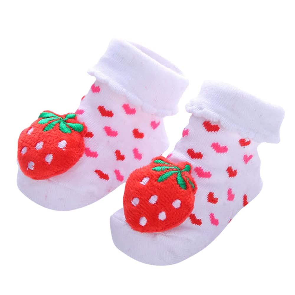 Adalex Global Baby Socks with Grips for Newborns and Toddlers, Non-Slip Toddler Socks, Infant, Boys and Girls, Soft Cotton Baby Socks 0-3,3-6, 6-12, 12-18 Months, Toddler Slipper Socks 0-12 Months Beautiful