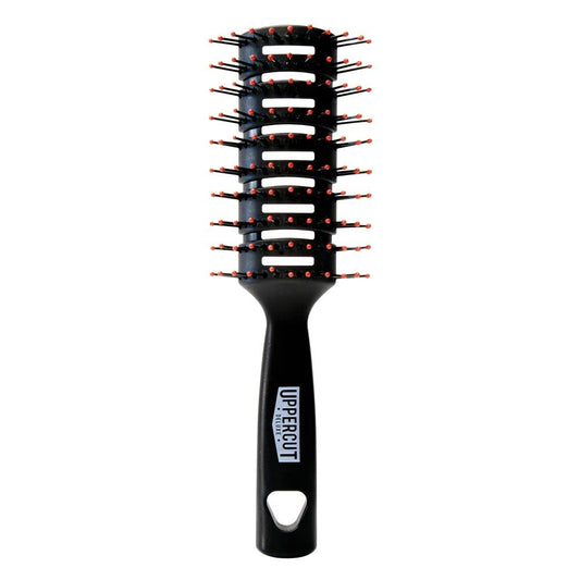 Uppercut Deluxe Vent Brush, Maximum Airflow Vents Ideal for Use with a Hairdryer, Ideal for Medium to Long Hair, Dry and Style Hair Brush