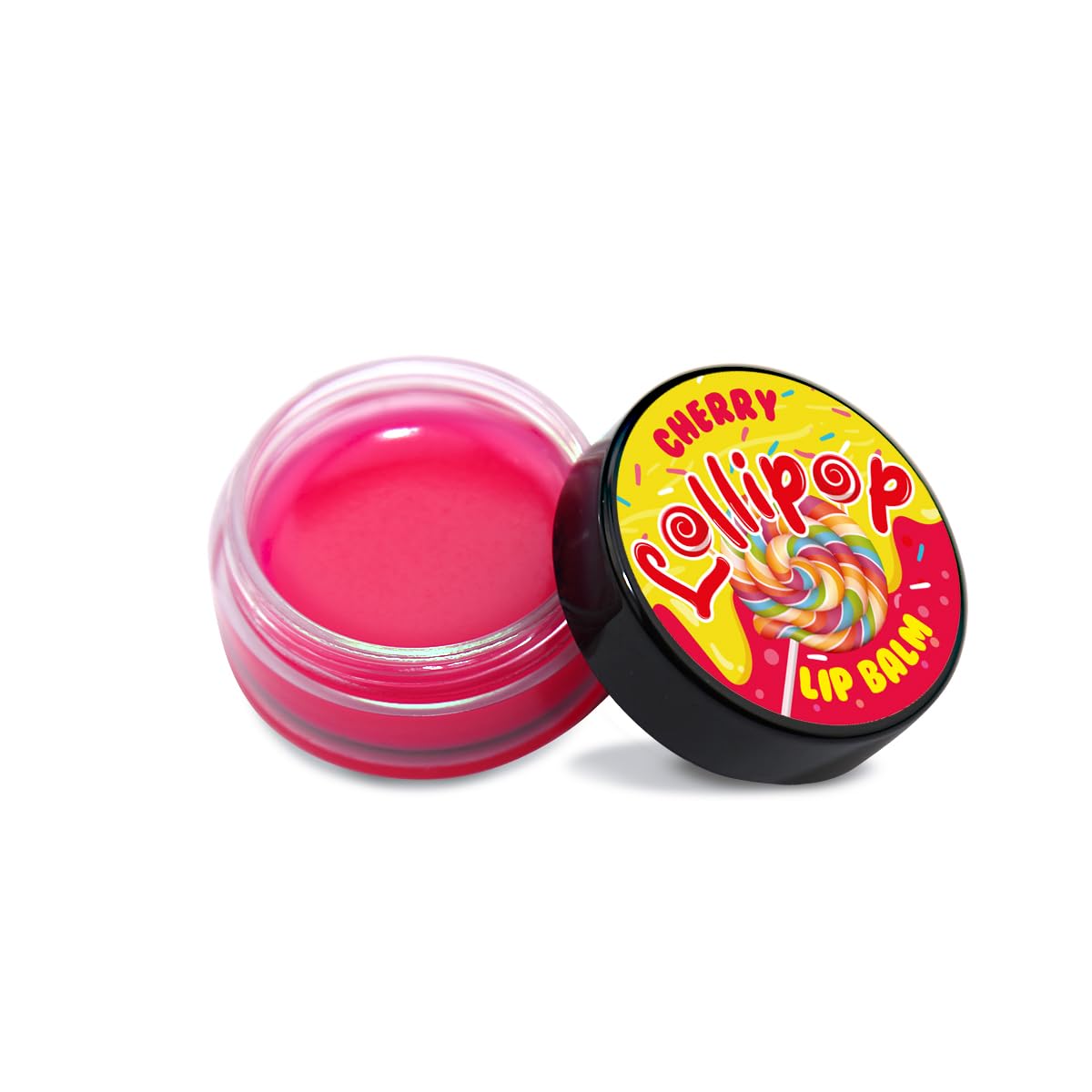 Beauty4Britain Set of 6 Kids Lip Balm Candy Shop Shining Non-Colour Nourishing Scented Favourite Candies Girls Boys Lip Balm Set