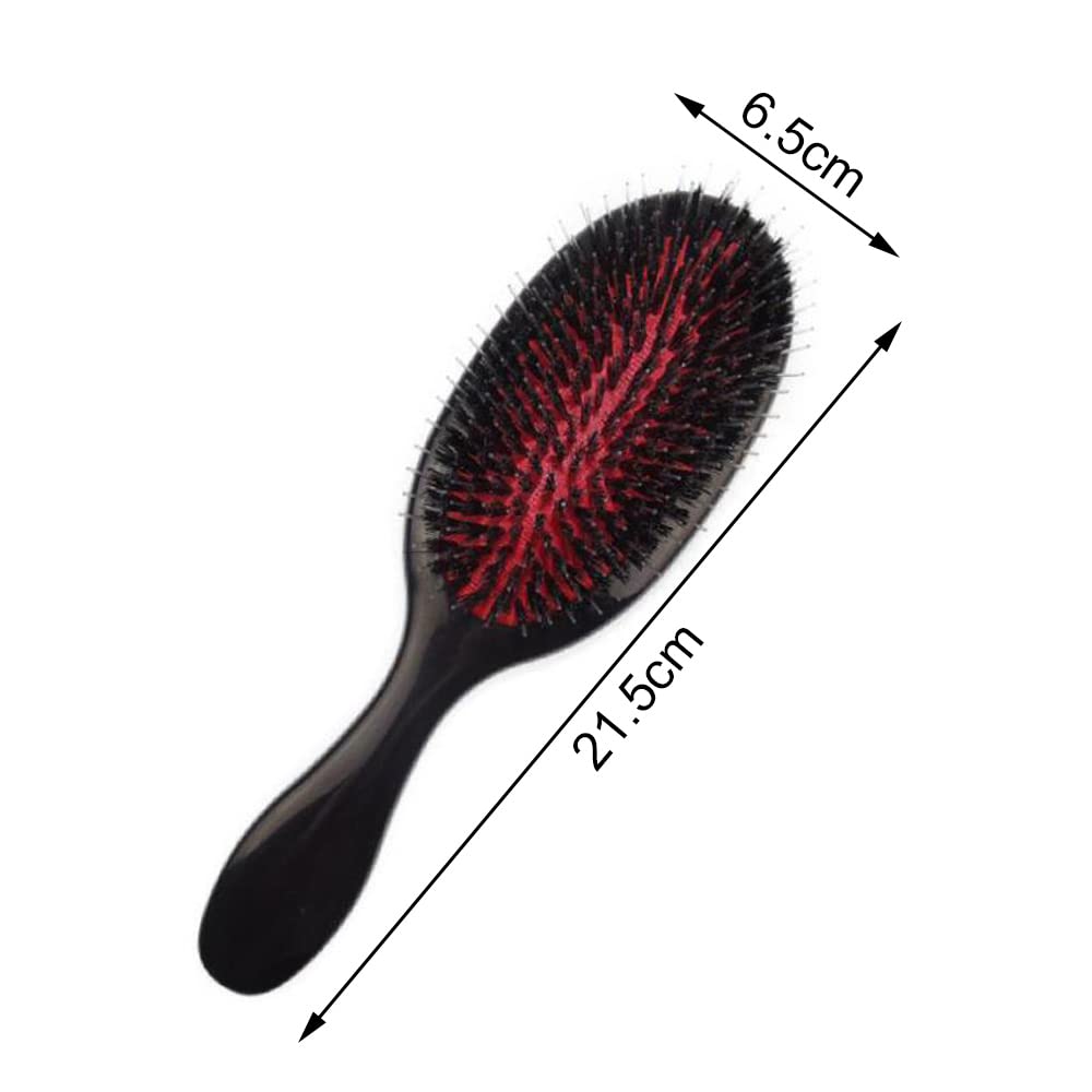 YUYEJIAYE Paddle Hair Extension Brush Anti Static Scalp Massage Hairbrush Oval Hair Comb for Women, Men and Kids