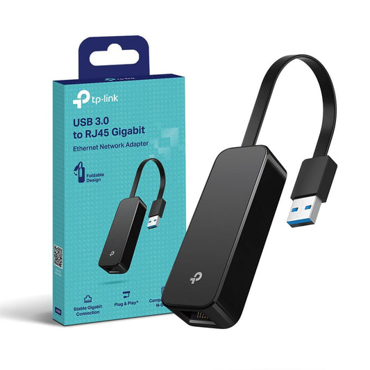 TP-Link USB 3.0 to Gigabit Ethernet Network Adapter, USB to RJ45 Lan Wired Adapter for Ultrabook, Chromebook, Laptop, Desktop, Plug and Play for Nintendo Switch, Windows 10/8.1, and Linux OS(UE306) Premium|USB 3.0 to Gigabit Ethernet Port