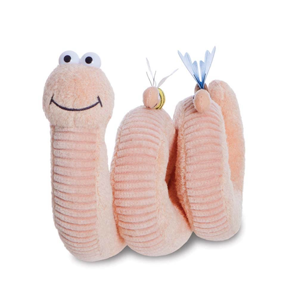 AURORA, 61431, Superworm, Soft Toy, Peach Single