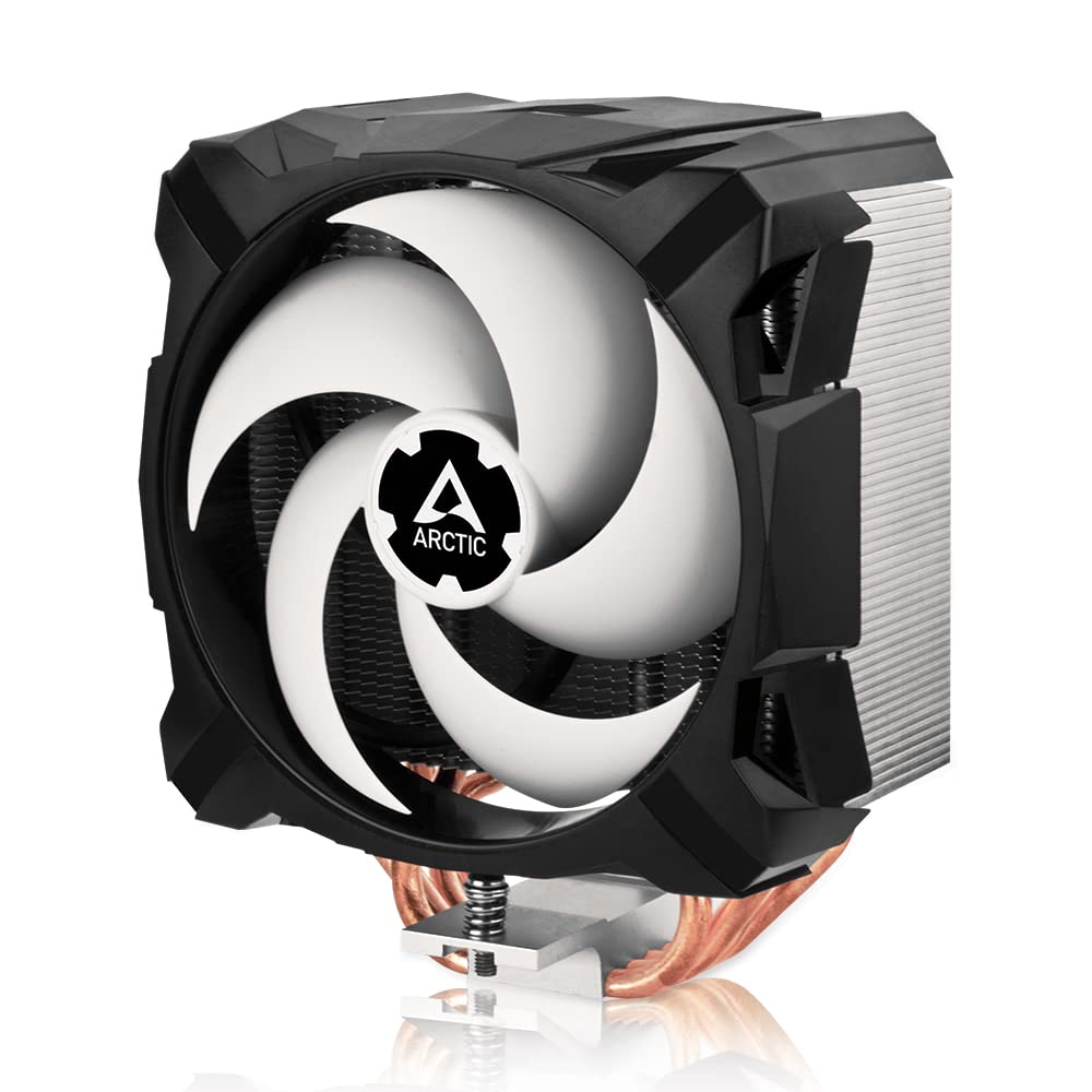 ARCTIC Freezer i35 - Single Tower CPU Cooler, Intel specific, Pressure optimized 120 mm P-fan, 0-1800 rpm, 4 Heat Pipes, incl. MX-5 Thermal Paste - Black P14 Max (1 Pack)