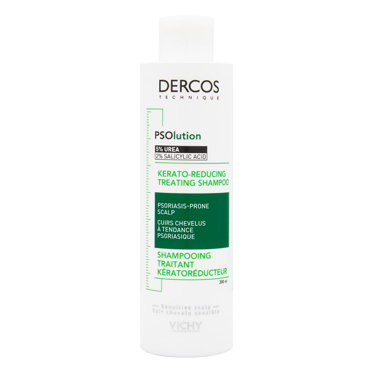 Vichy Dercos PSOlution Kerator-Reducing Treatment Shampoo Psoriatic-Prone Scalps 200ml