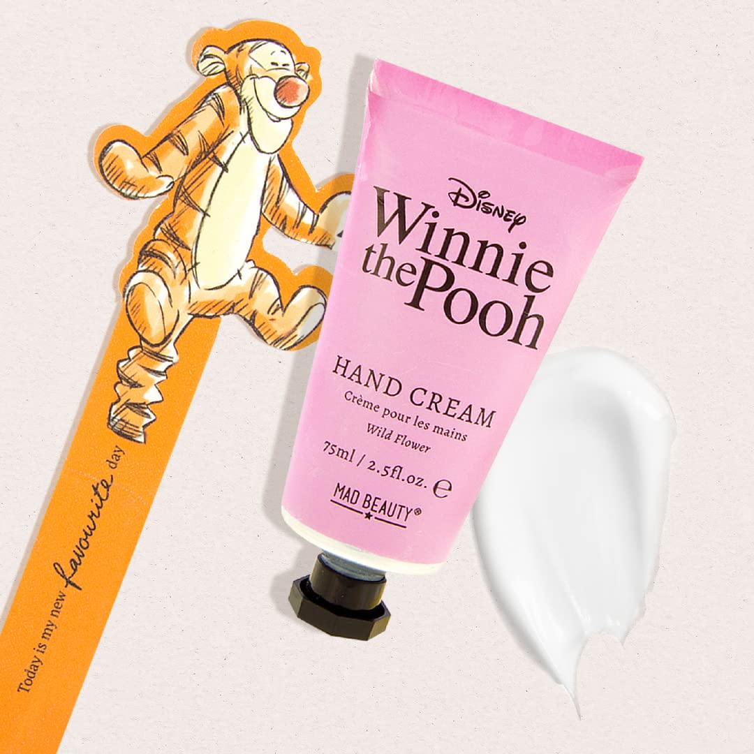 Winnie The Pooh Hand Cream & Nail File, Hand Care Set | Mad Beauty | Fun Cute Disney Gift Box, Tigger, Self-care, For Women, Girl