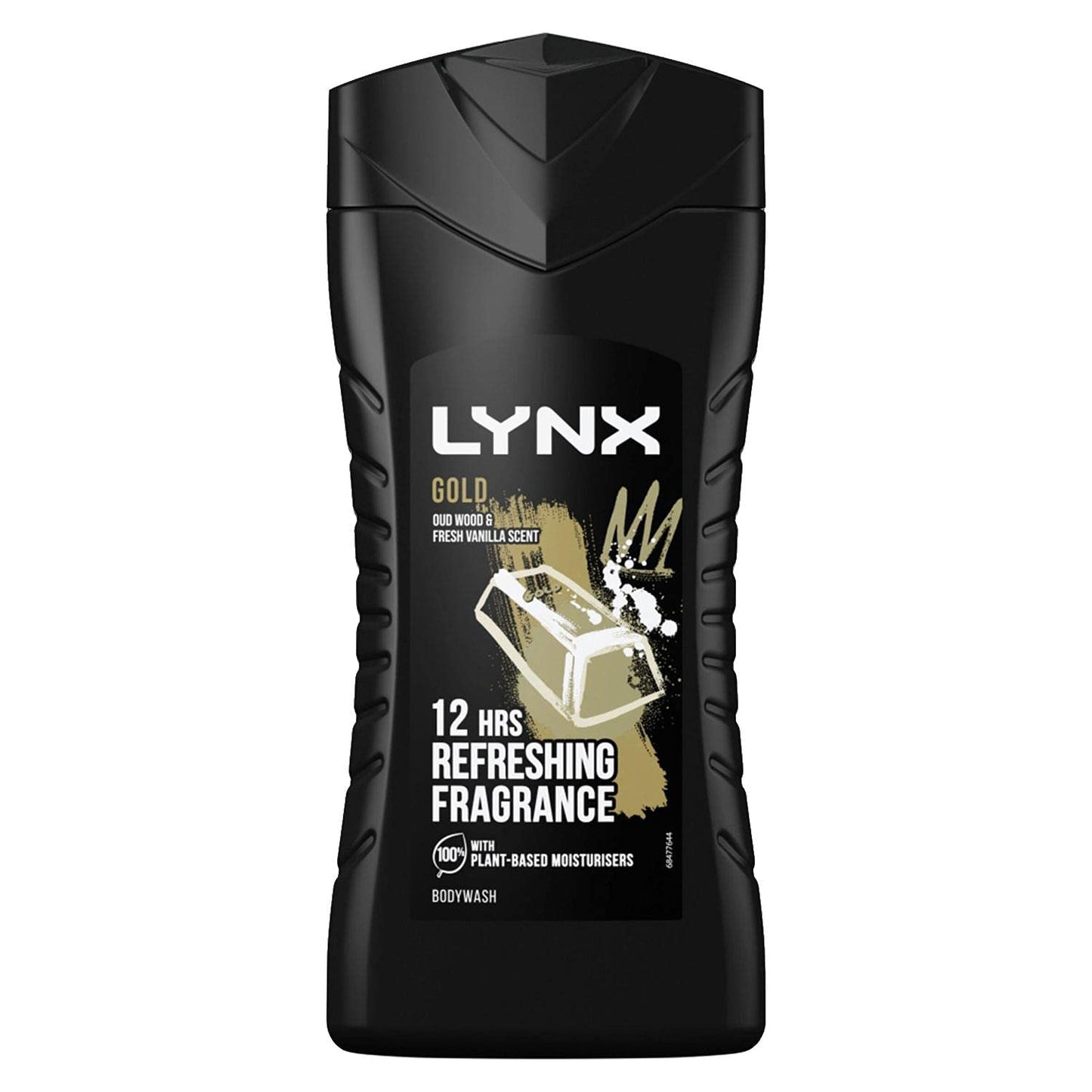 3 Pack of Lynx 12 Hour Refreshing Fragrance Gold Oud Wood and Vanilla Body wash with Plant-based Moisturisers & Dual Action Power, Keep Smelling Irresistible! 225 ml (Pack of 3)