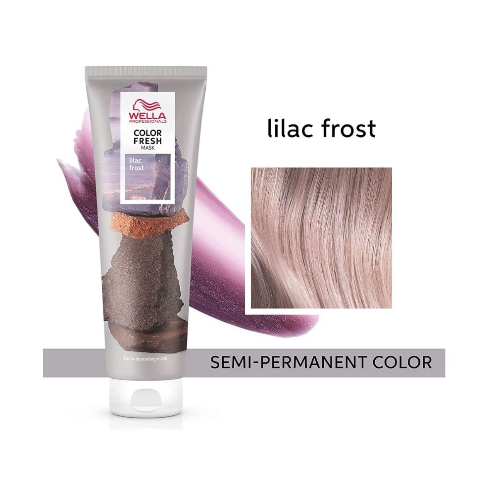 2 x Wella Professionals Color Fresh Semi-Permanent Hair Mask 150ml - Lilac Frost