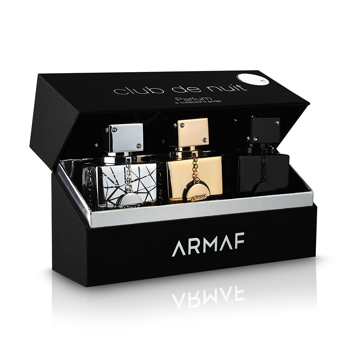 ARMAF Club De Nuit Pure Parfum Three Piece Giftset For Men 30 ml (Pack of 3)