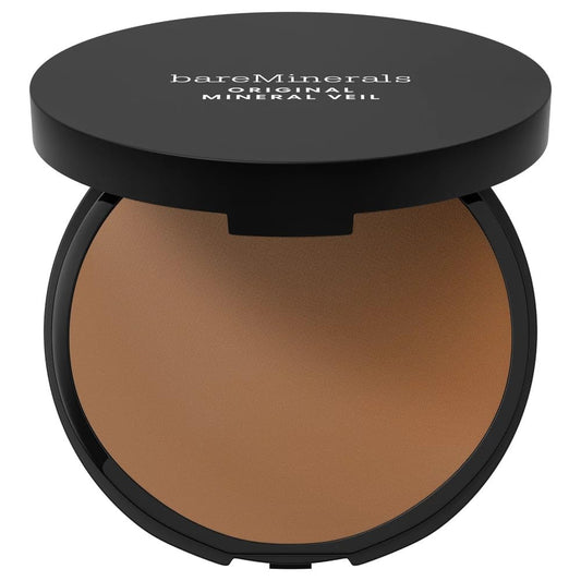 bareMinerals Original Mineral Veil Pressed Setting Powder - Sheer Tan For Women 0.3 oz Powder, brown 8.87 g (Pack of 1)