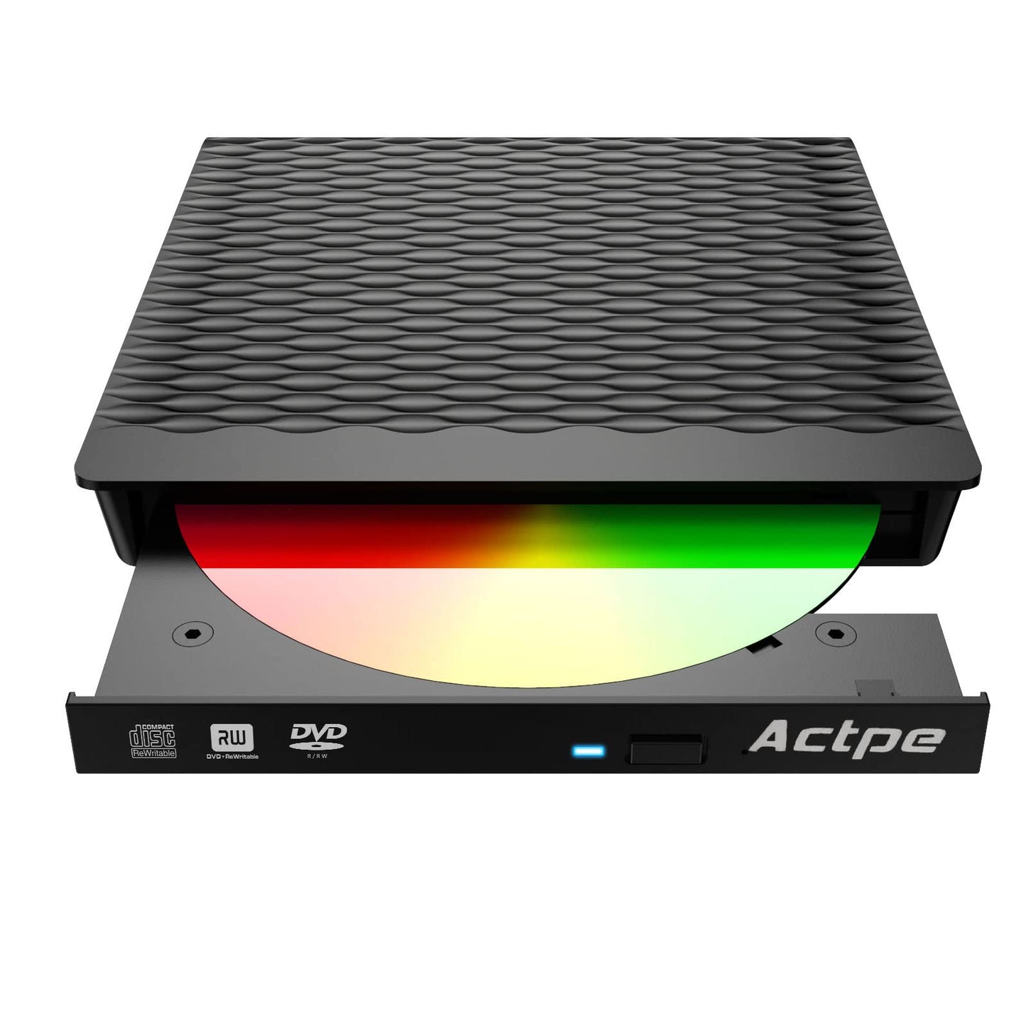 Actpe USB 3.0 External DVD Burner Writer Recorder CD/DVD ROM Player PC Optical Drive