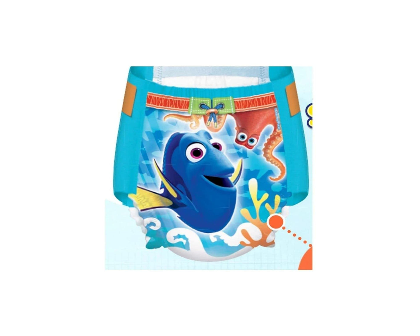 2 Pack Disposable Swimming Nappies, 2 Pack Swim Water Nappies Size 5-6, 12kg- 18kg, (2 Packs x 11) 5-6 - 22 Total Baby Toddler Children Waterproof Leak Proof Nappy + 1 x Mocktail 11 Count (Pack of 2)