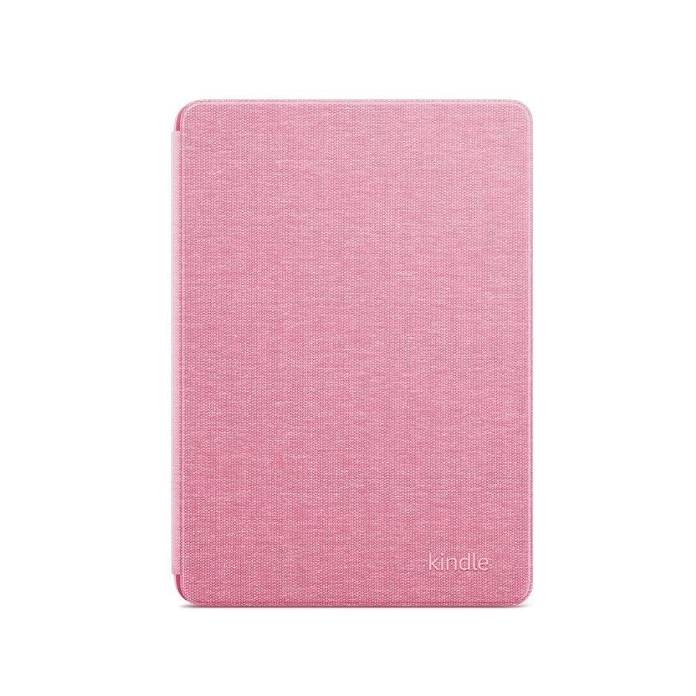 Amazon Kindle Case, Thin and Lightweight, Foldable Protective Cover - Fabric Rose