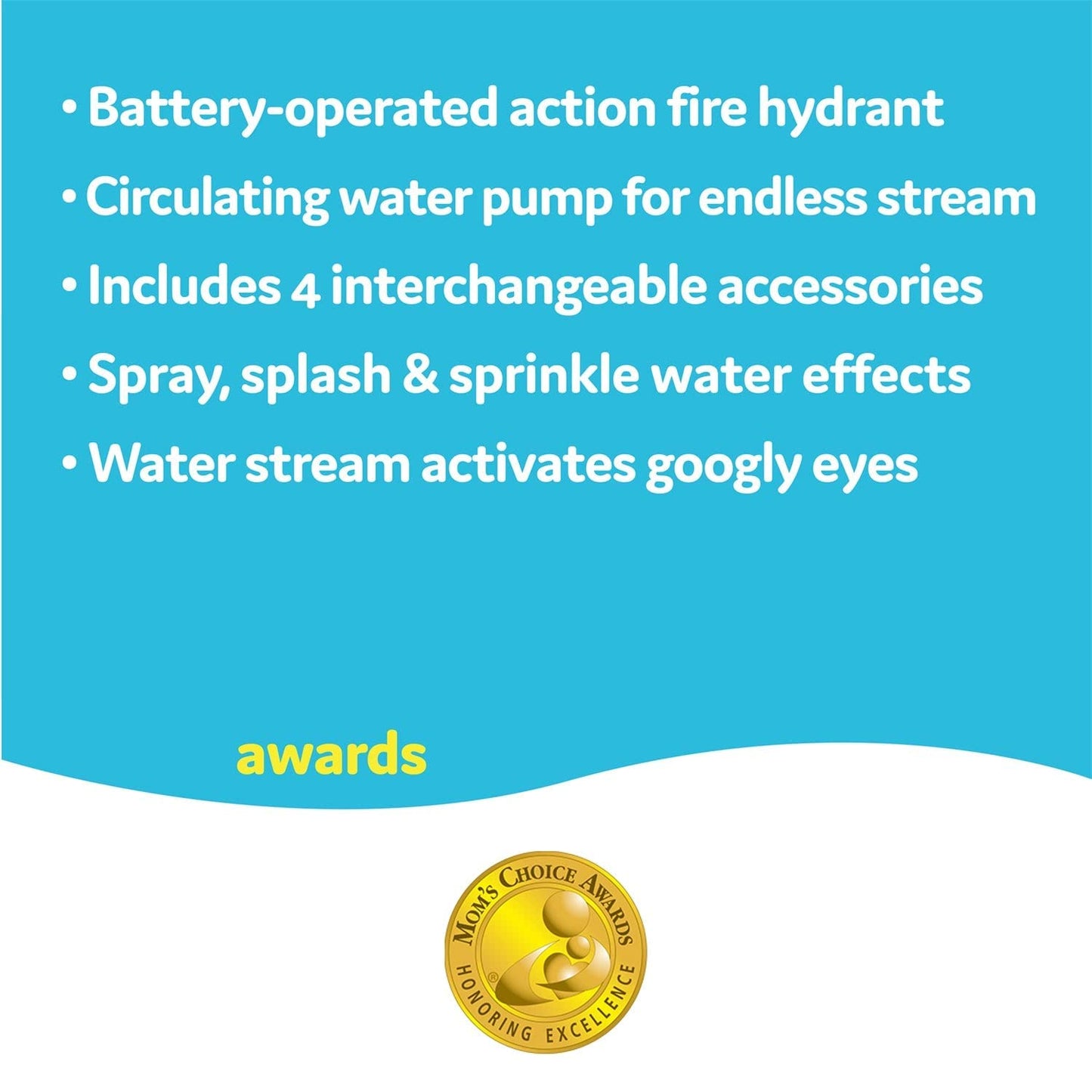 Yookidoo Ready Freddy Spray ‘N’ Sprinkle Kids Bath Toy. Action-Oriented Fire Hydrant Play Game for Children Ages 3+. Comes with 4 Fireman Accessories, Promotes STEM-Based Learning