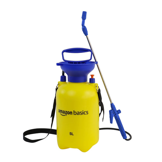 Amazon Basics Pressure Sprayer with Lockable Trigger Mechanism - 5 litres 5L