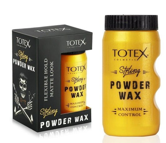 Totex Hair Styling Texturising Powder Wax - Volumizing Thickening Dust Powder Flexible Hold Matt Look Maximum Control for Men & Woman 20 gr Unscented 20 g (Pack of 1)