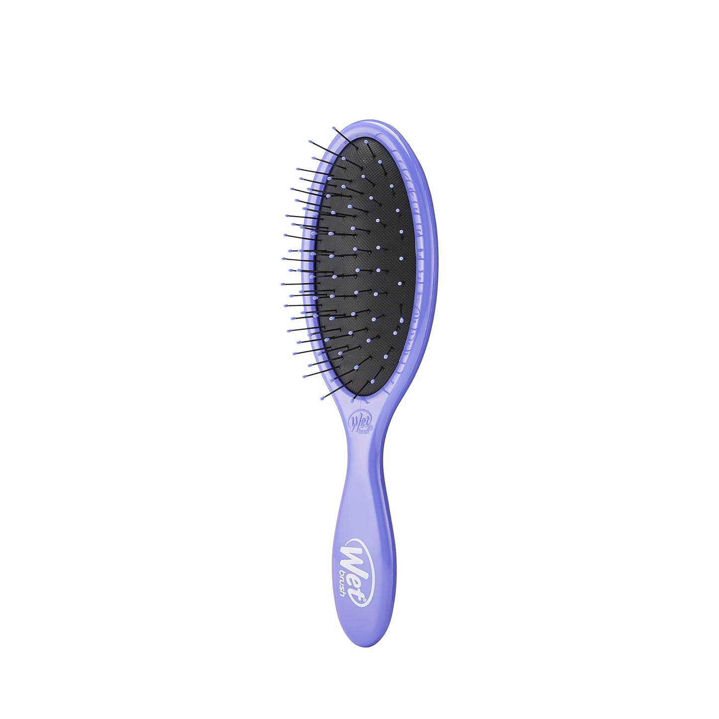 WetBrush Custom Care Thin Hair Detangler, Soft Thin Bristles for Gentle Detangling, Less Bristles for No Snagging or Breakage, For Thin or Fine Hair, Purple