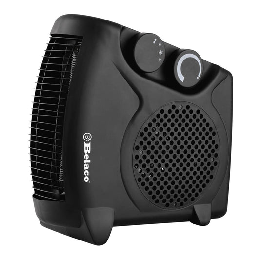 Belaco Fan Heater 2 Heat Settings 1000/2000W Electric Heaters Overheat Protection BFH22 Upright