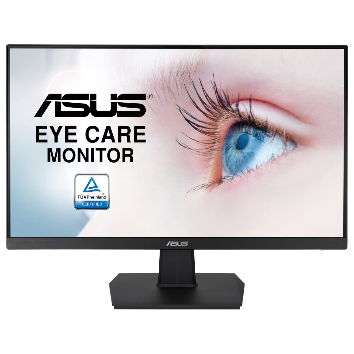 ASUS VA247HE Eye Care Monitor â€“ 23.8 inch, Full HD, Frameless, 75Hz, Adaptive-Sync/FreeSync, Low Blue Light, Flicker Free, Wall Mountable 24" HDMI DVI, HDMI, D-Sub