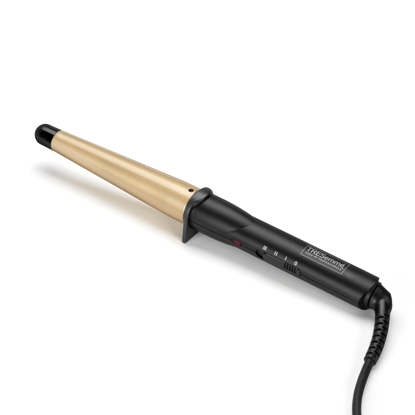 TRESemme Curl Define Conical Curling Wand, Textured Waves and Curls, 19mm to 32mm, Black