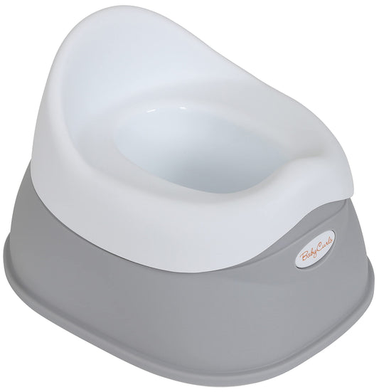 Babycurls Deluxe Steady Potty with Non Slip Grip Feet and Removable Bowl Seat - Easy to Clean Loo Training for Kids Toddlers Infants Practical Lightweight and Portable with High Back