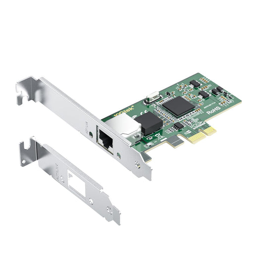 10/100/1000Mbps Gigabit Ethernet PCI Express NIC Network Card | with Intel(R) 82573 Controller | Ethernet Server Converged Network Adapter | Single RJ-45 Port | Support Windows Server/Freebsd/VMware Intel 82573★SALE★ 1-RJ45