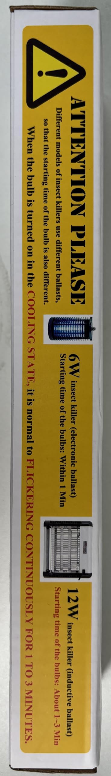 AUROHOPE FSL BL T5 6W Fly Killer/Bug Zapper Replacement Bulbs - 9in UV Tubes for Attracting Flies and Insects（2-Pack）