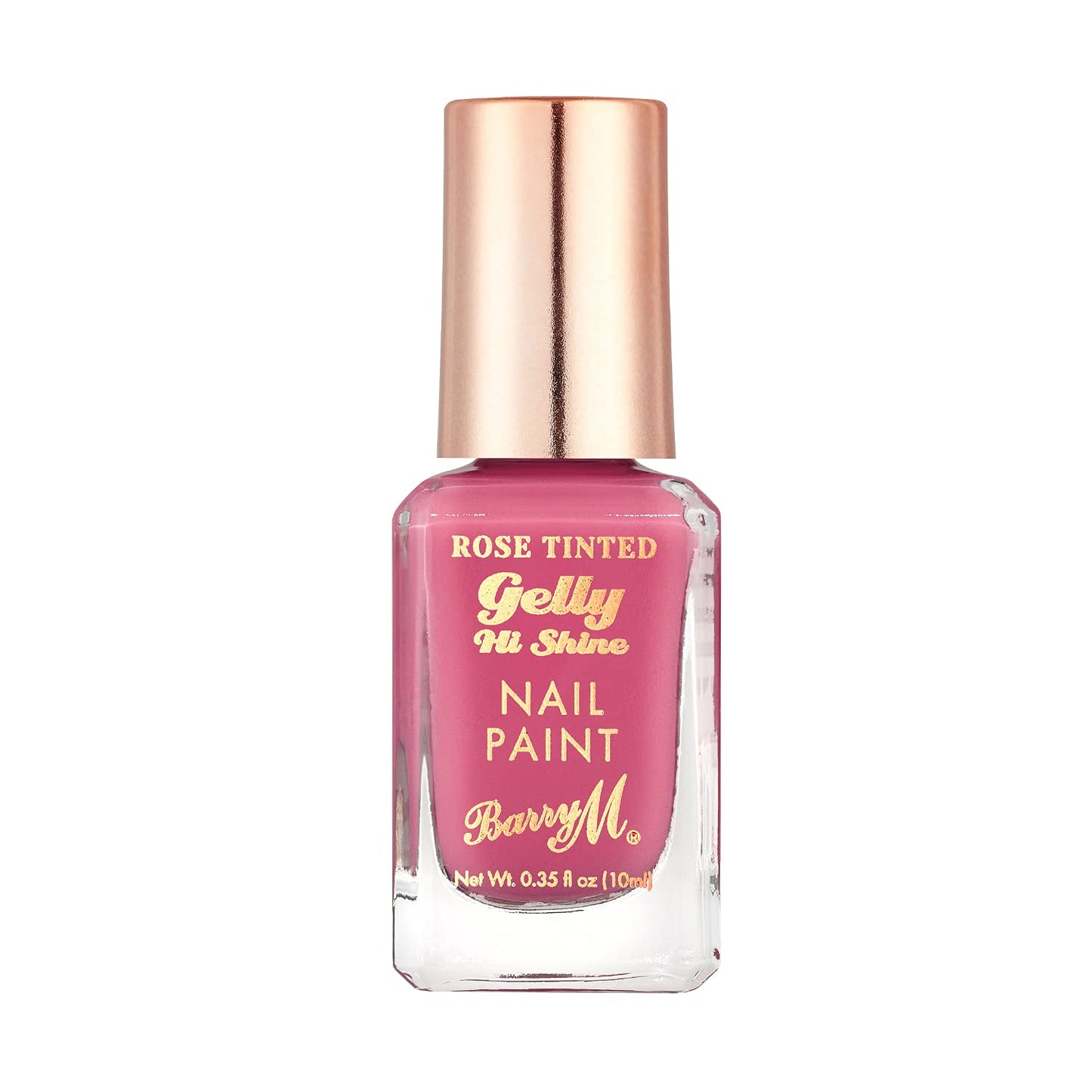 Barry M Romantic Rose Nail Paint Gift Set, 4 rose tinted gelly hi shine shades, Pink 40 ml (Pack of 1)