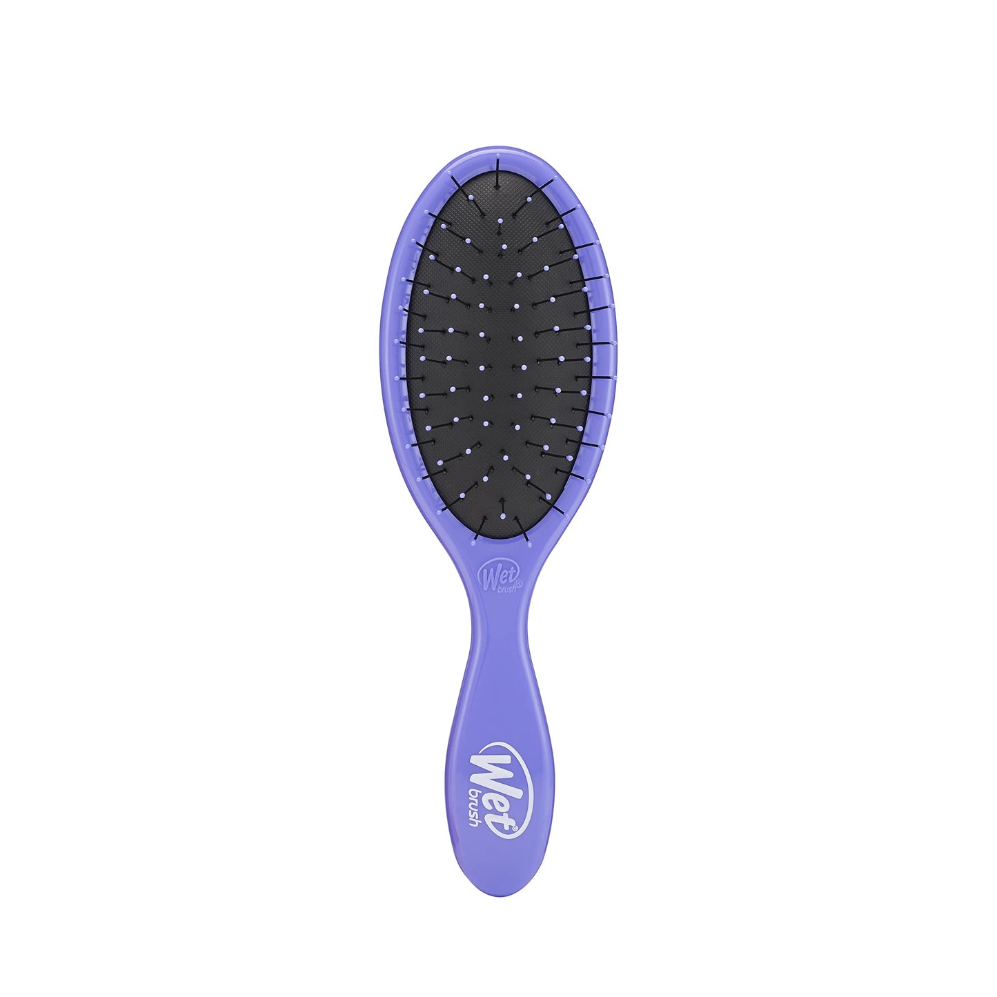 WetBrush Custom Care Thin Hair Detangler, Soft Thin Bristles for Gentle Detangling, Less Bristles for No Snagging or Breakage, For Thin or Fine Hair, Purple