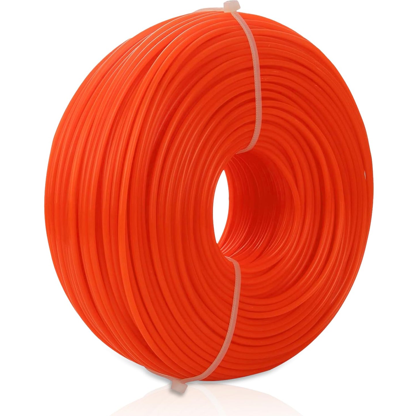 AYSUM Nylon Strimmer Line Wire 2.4mm x 100m Round Trimmer Line Nylon Strimmer Cord for Garden Grass Strimmers Electric