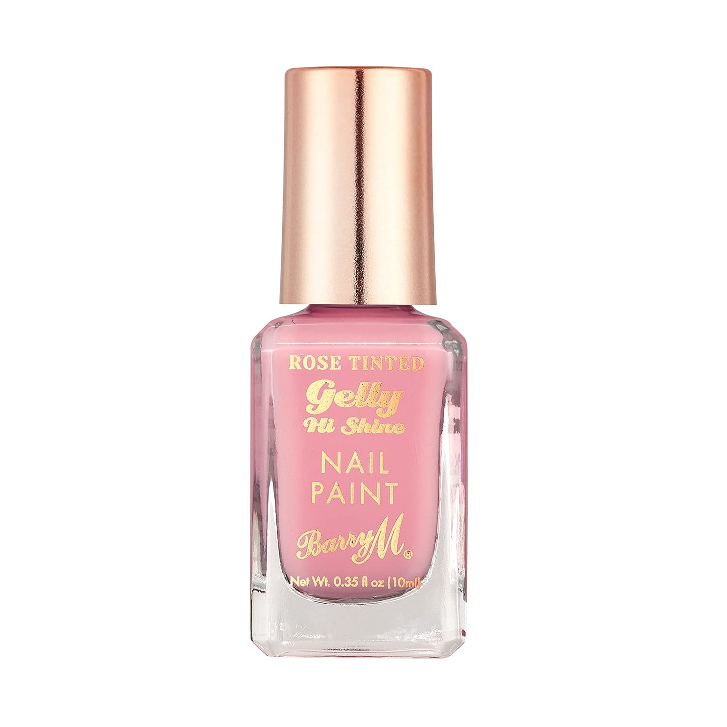 Barry M Romantic Rose Nail Paint Gift Set, 4 rose tinted gelly hi shine shades, Pink 40 ml (Pack of 1)