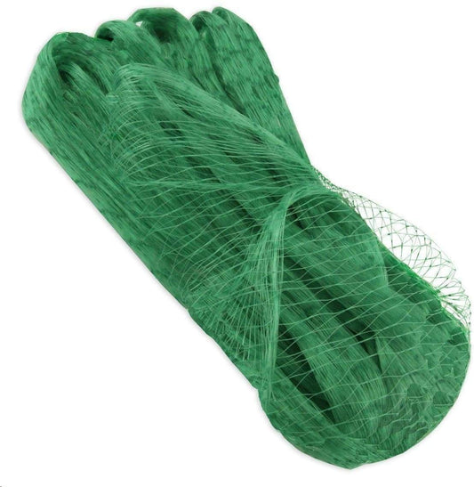 4 * 10M Green Garden Netting Grass Seed Pea Netting for Vegetables Plants Fruit Trees Strawberries Bean Lawn Pond, Reusable Plastic Garden Mesh Protection Net