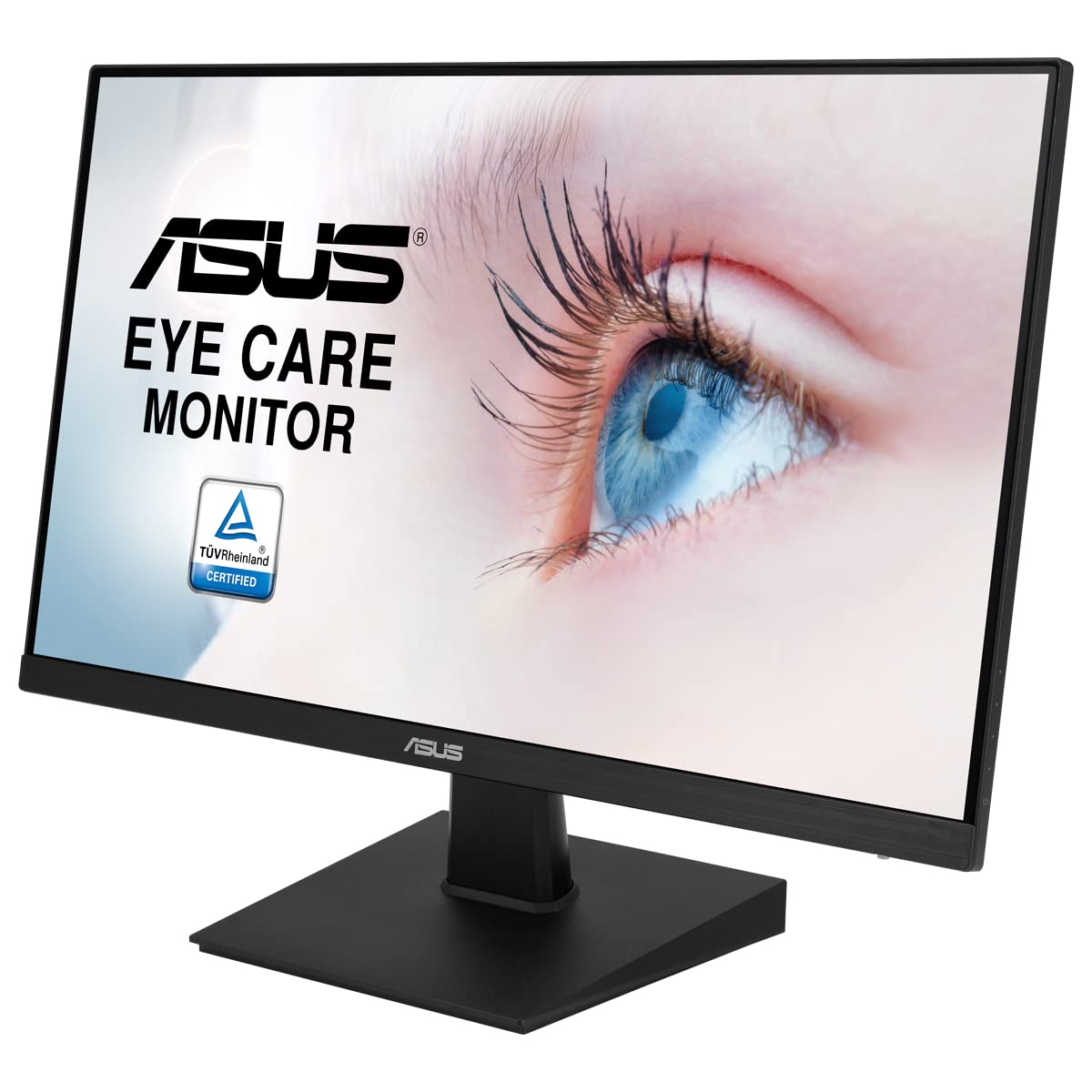 ASUS VA247HE Eye Care Monitor â€“ 23.8 inch, Full HD, Frameless, 75Hz, Adaptive-Sync/FreeSync, Low Blue Light, Flicker Free, Wall Mountable 24" HDMI DVI, HDMI, D-Sub