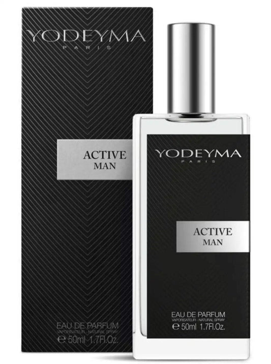 Yodeyma Active Man - Eau De Parfum 50ml - EDP - Long Lasting Fragrance for Men