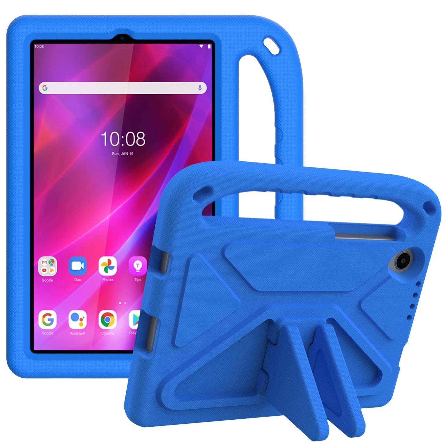 ATOOZ for Lenovo Tab M8 4th Gen /3rd Gen Case 8-Inch 2024, Kids Case for Lenovo Tab M8 (TB-8505F / TB-8505X), Shockproof Handle Stand Cover Case for Tab M8 FHD 2nd Gen (TB-8705F) Tablet (Blue) Blue