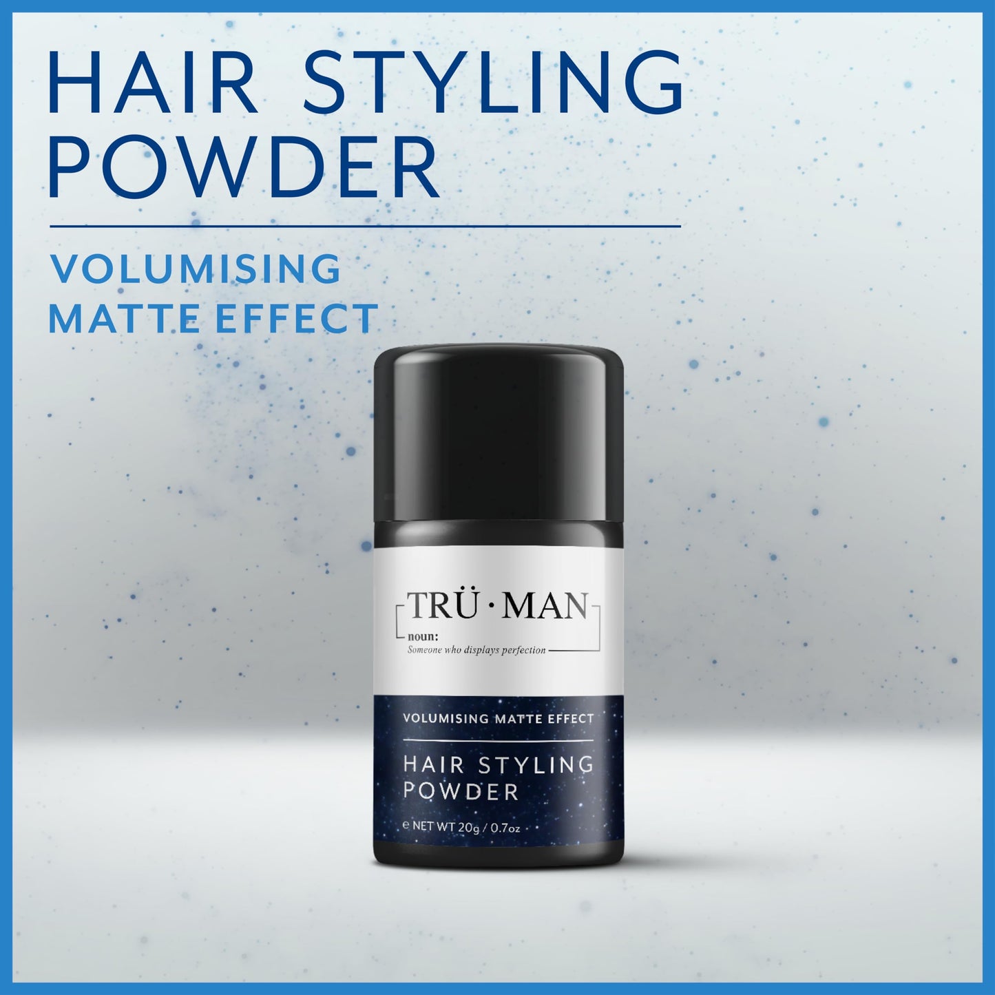 Tru Man, Thickening, Hair Powder For Men, 24 Hour Lasting Volume for All Hair Types, Strong Matte Finish, Cruelty-Free, Vegan, Made By Leading UK Barber 20