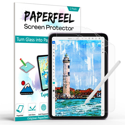 [2 Pack] Paperfeel Screen Protector for iPad Mini 7 (A17 Pro) 2024 / iPad Mini 6 2021(8.3 inch), Matte Paper Screen Protector for iPad Mini 7th/6th for Writing & Drawing - Anti Glare/Anti Fingerprint iPad Mini 6th (8.3 inch)