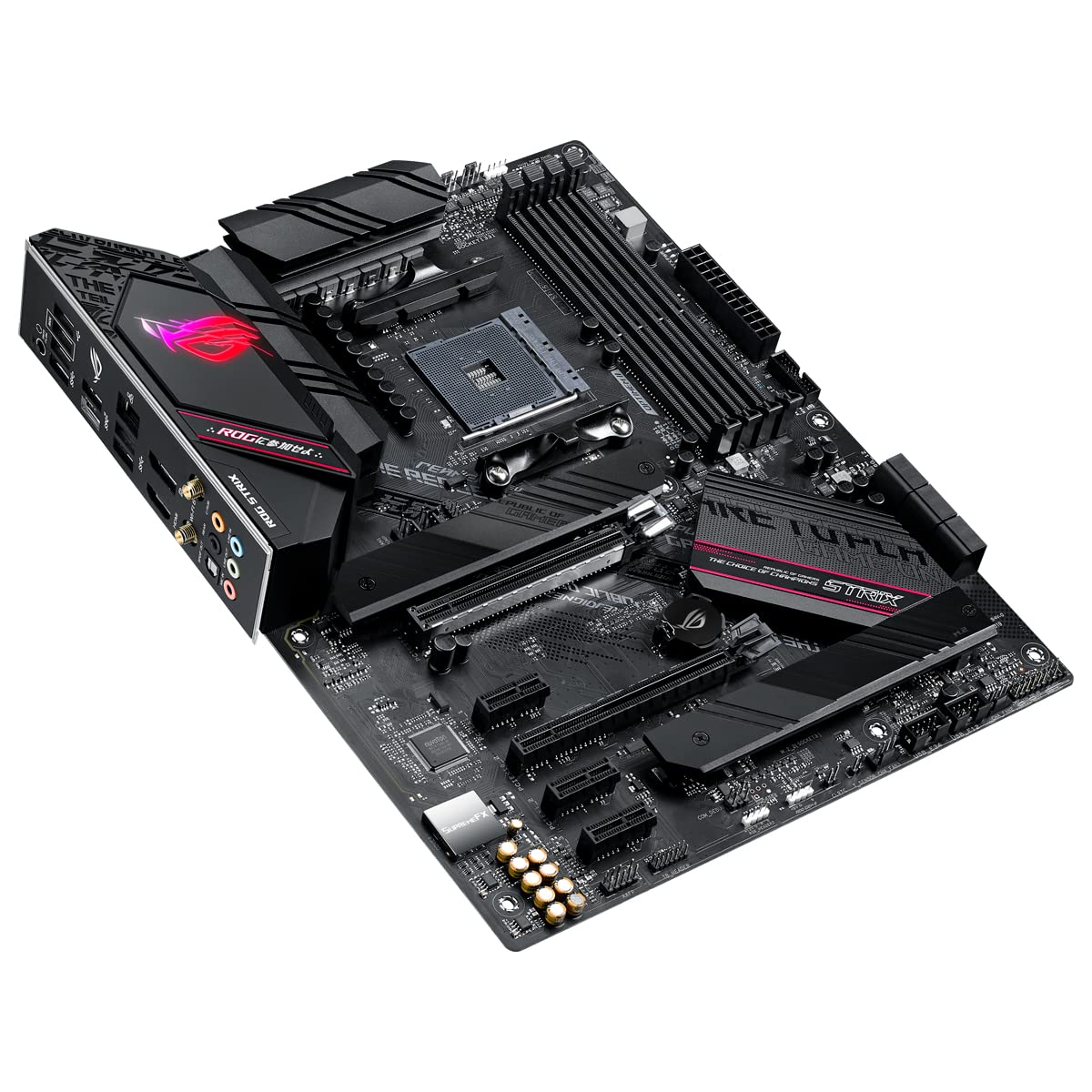 ASUS ROG STRIX B550-F GAMING WIFI II - Motherboard - ATX - Socket AM4 - AMD B550 Chipset - USB-C Gen2, USB 3.2 Gen 1