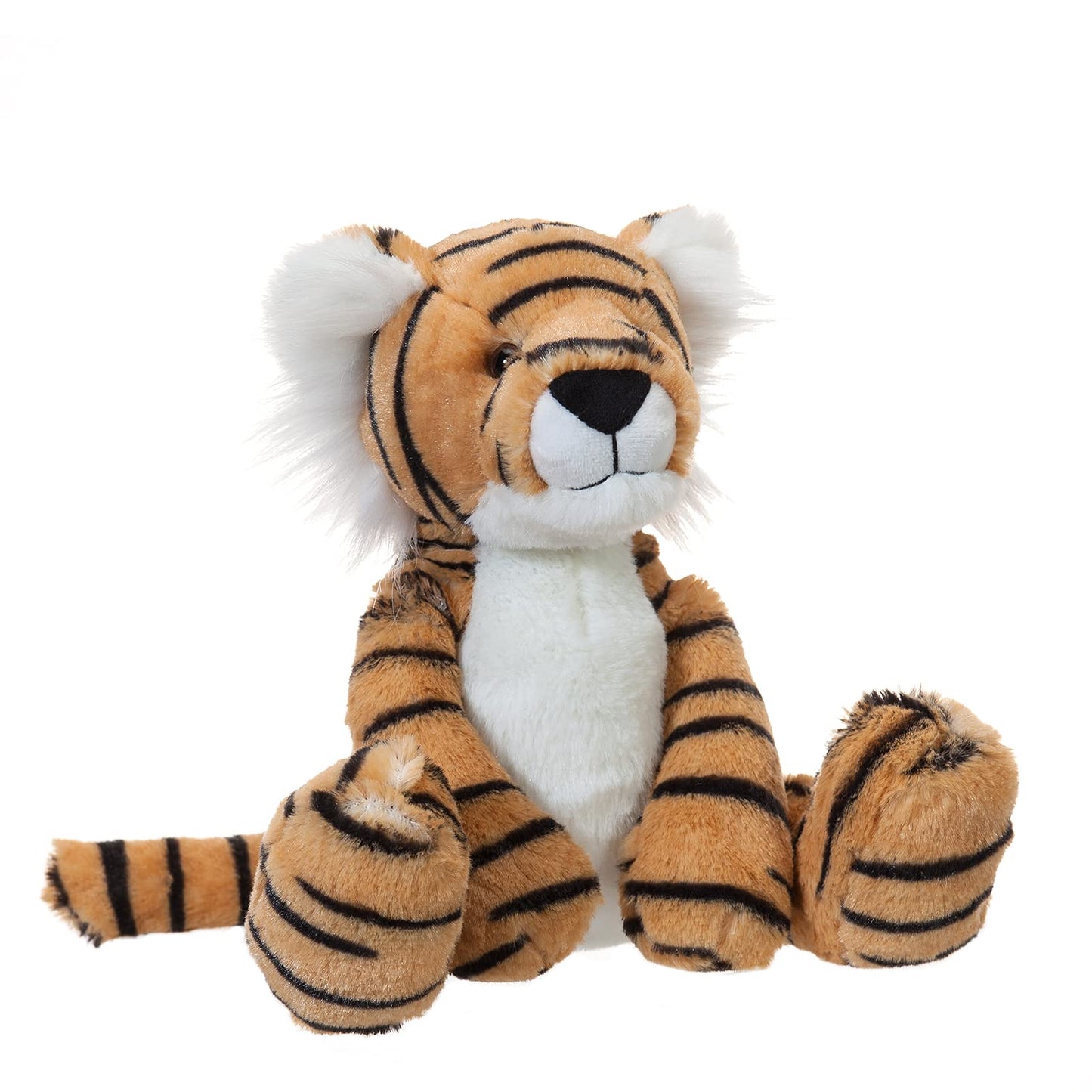 Apricot Lamb Toys Plush Classic Tiger Stuffed Animal Soft Cuddly Perfect for Child (Yellow Tiger, 8 Inches) …